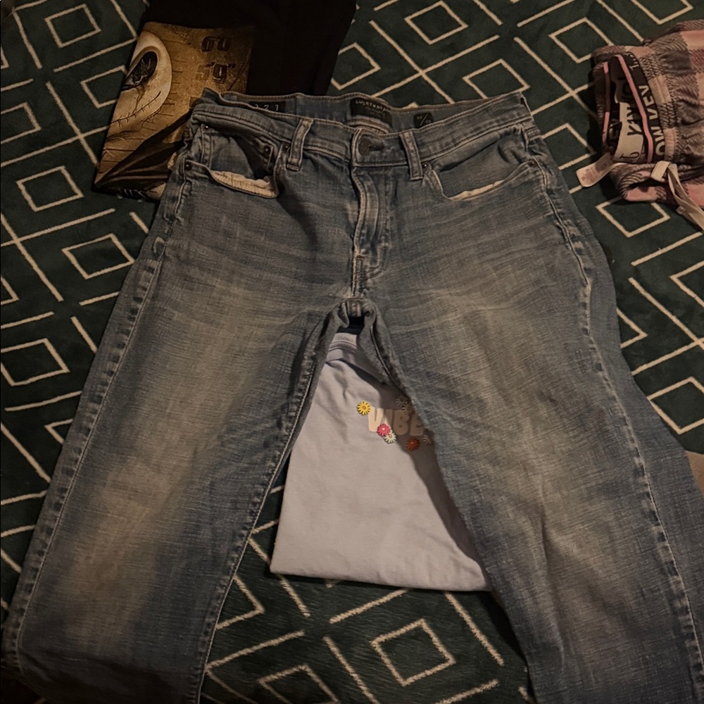 Lucky Brand Men's Light Blue Straight Jeans